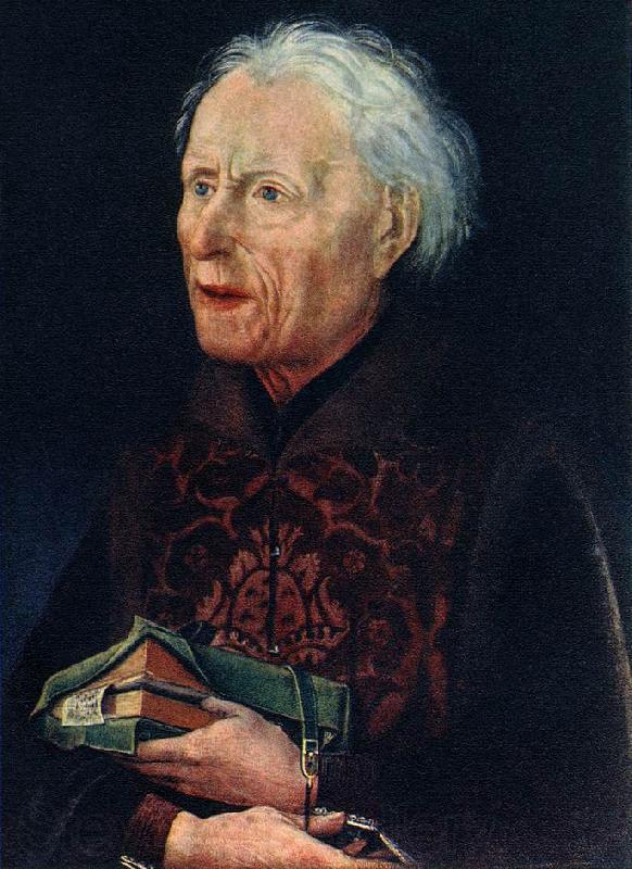 PLEYDENWURFF, Hans Portrait of Count Georg von Lowenstein af France oil painting art